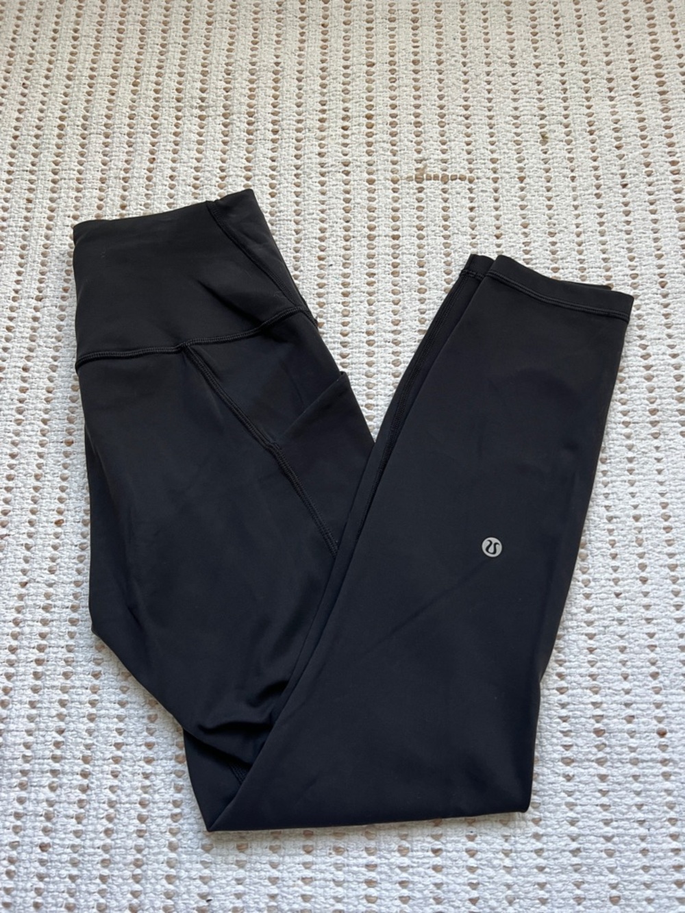 Lululemon Wunder Train Leggings with Pockets 25” Size 8 Black